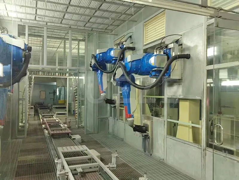 精密ロボットスプレーブース