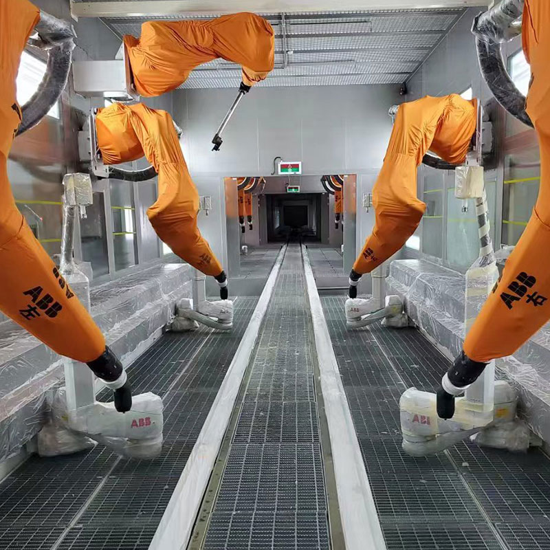 自動ロボットスプレーブース